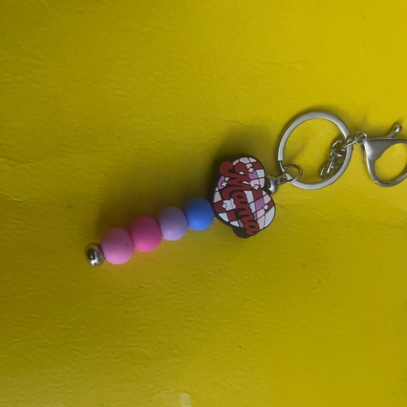 Colorful Beaded Keychain - Picture 7 of 8